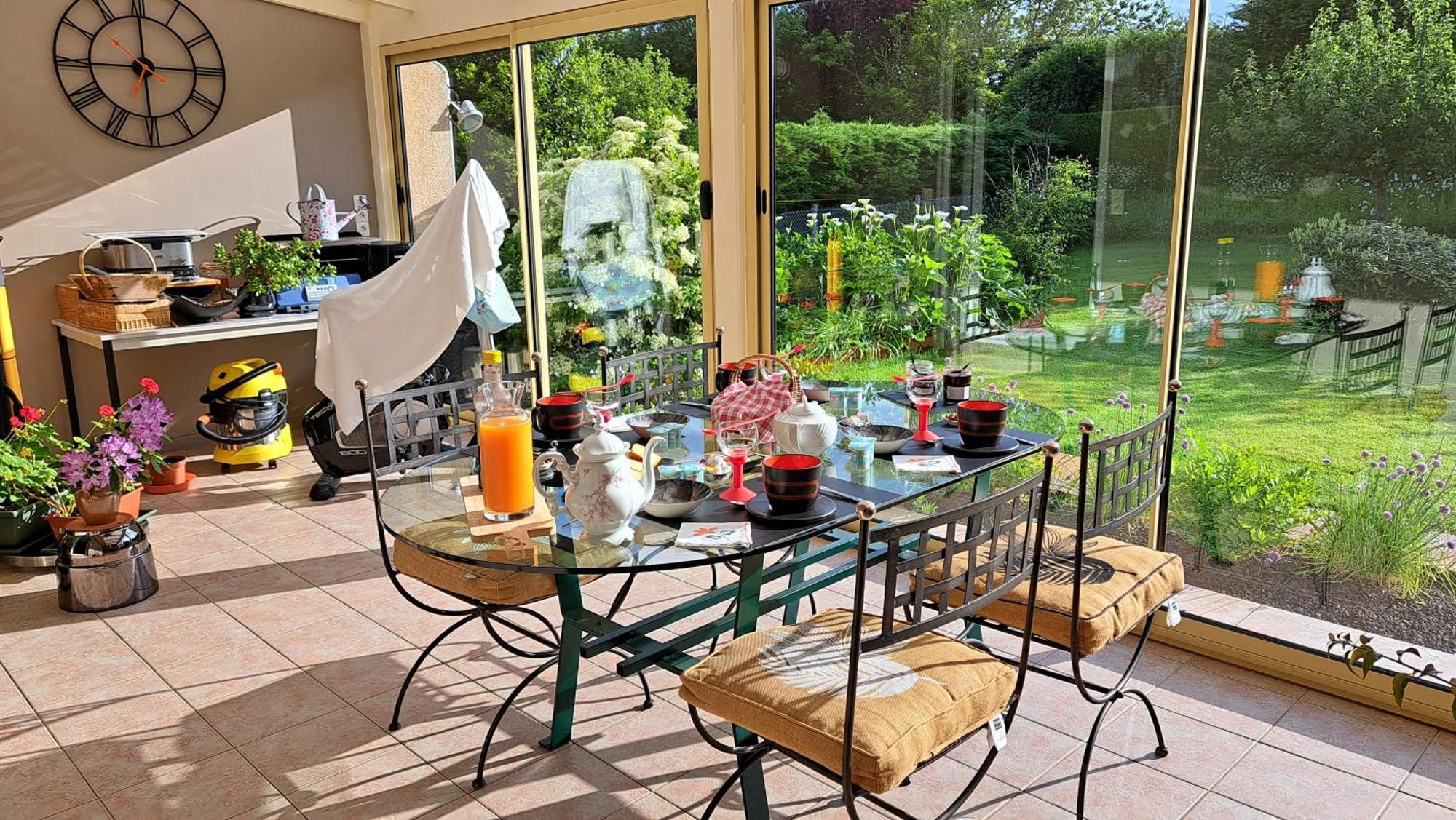 Chambre Privee Avec Salon, Garage Voiture, Velos, Motos Tourville-sur-Arques Exterior foto